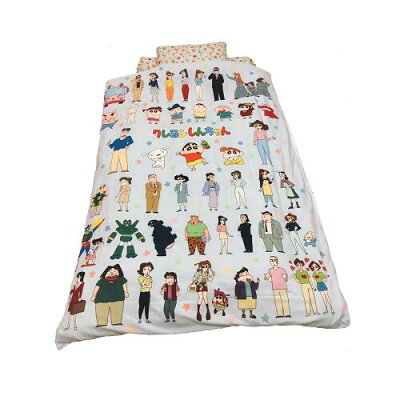 クレヨンしんちゃん シングル 掛け布団カバー 寝装具 集合 スモールプラネット 150 210cm